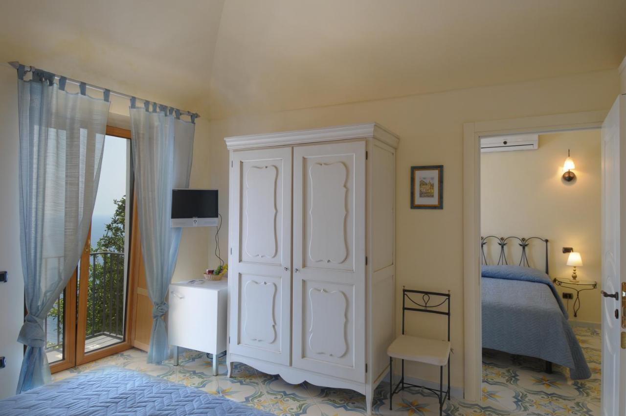 Vila Terrazza Di Rosa - Sea View Praiano Exteriér fotografie