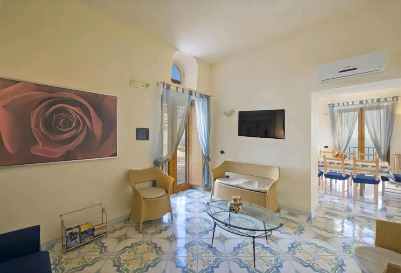 Vila Terrazza Di Rosa - Sea View Praiano Exteriér fotografie